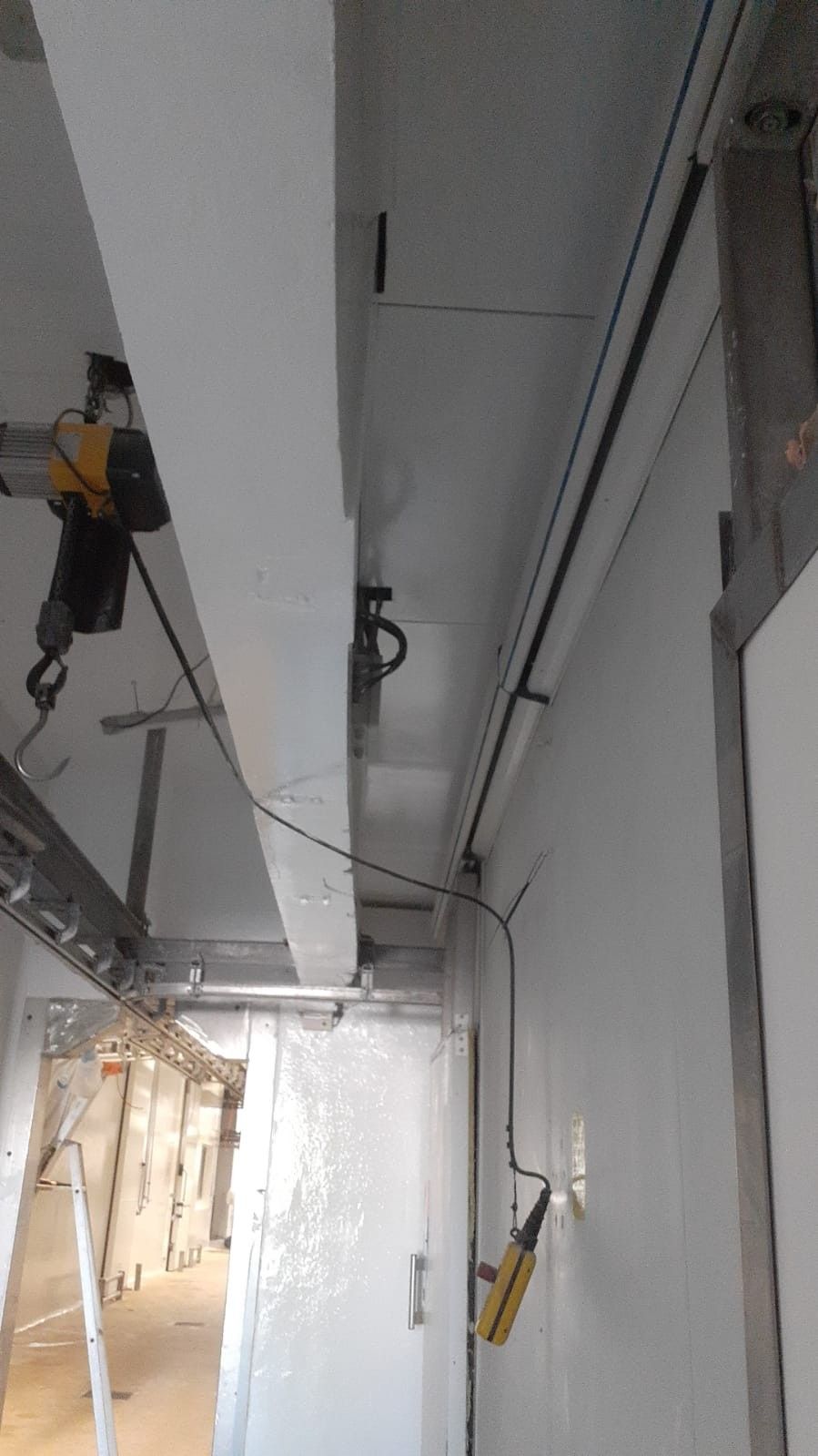 rénovation d’un couloir clé sur un site d’abattage