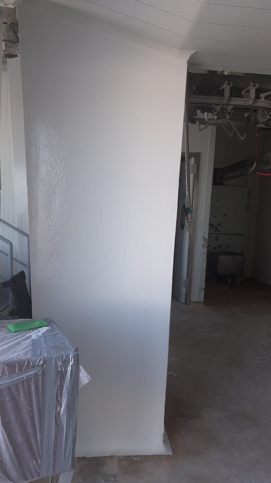 rénovation d’un couloir clé sur un site d’abattage