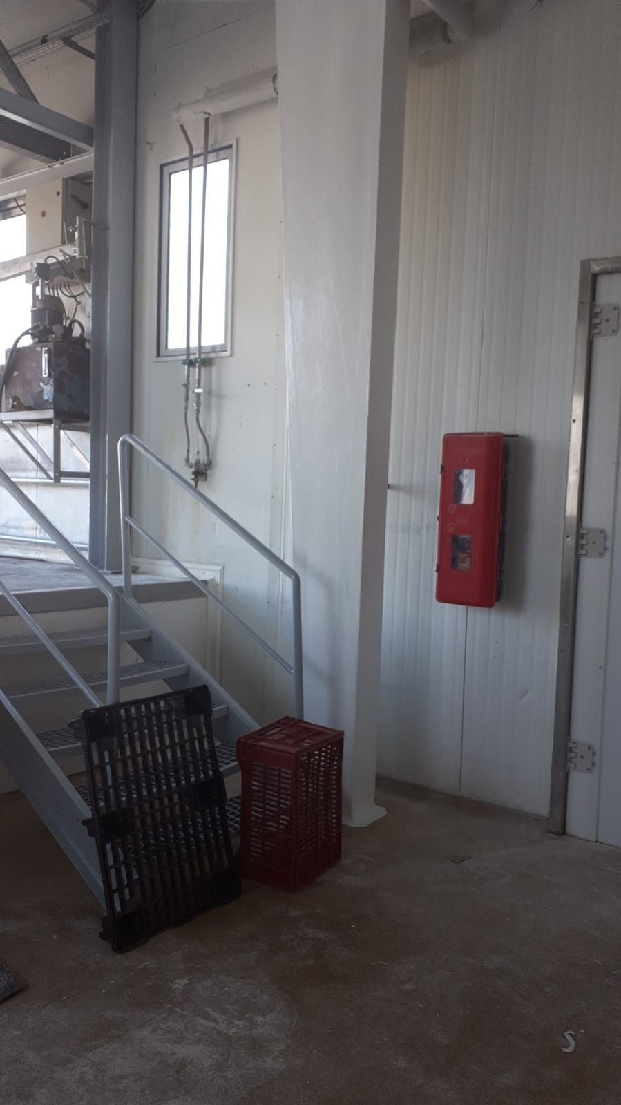 rénovation d’un couloir clé sur un site d’abattage