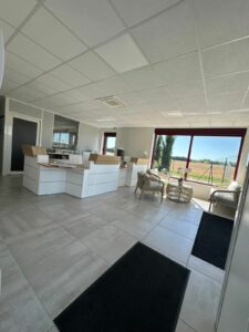 Nouveau siege Sobra : 73 Rue Roland Garros - 01540 VONNAS